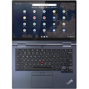 Lenovo - ThinkPad C13 - Yoga 2-in-1 Chromebook Enterprise - AMD Ryzen 3 3250C Dual-Core 2.60 GHz - 13.3" FHD Touchscreen - 4 GB RAM - 128 GB SSD Storage - Chrome OS - Abyss Blue