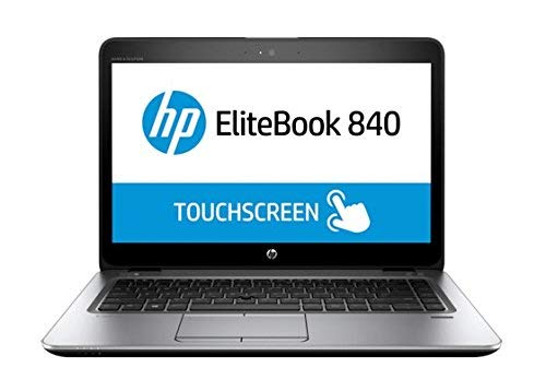 HP EliteBook 840 G3 14" FHD Touchscreen Display - Intel Core i5-6300U 2.4GHz - 16GB DDR4 RAM - 256GB SSD - Webcam - USB-C - Windows 10 Pro 64bit (Renewed)