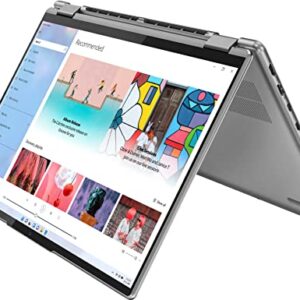 Lenovo Yoga 7i 16 2-in-1 Laptop 16" 2.5K IPS Touchscreen (400 nits, 100% sRGB, Low Blue Light) 12th Gen Intel 12-Core i7-1260P 16GB RAM 1TB SSD Backlit Fingerprint Thunderbolt HDMI Win11 Grey + Pen