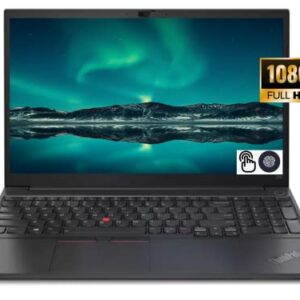 New Lenovo ThinkPad E15 Business Laptop, 15.6" FHD IPS Anti-Glare Touchscreen Display, Intel Core i7-10510U, Windows 11 Pro, 32GB RAM, 2TB SSD, Fingerprint Reader, Backlit Keyboard