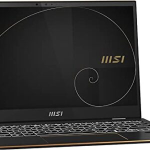 MSI Summit 13.4" Touchscreen 2-in-1 Intel Evo Platform Laptop - 12th Gen Intel Core i7-1280P - 1920 x 1200 - 120Hz - Windows 11 w/HDMI Cable Pen (16GB LPDDR5 RAM | 1TB PCIe SSD)