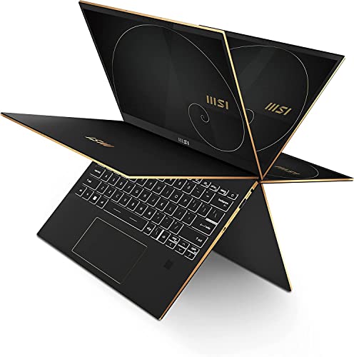 MSI Summit 13.4" Touchscreen 2-in-1 Intel Evo Platform Laptop - 12th Gen Intel Core i7-1280P - 1920 x 1200 - 120Hz - Windows 11 w/HDMI Cable Pen (16GB LPDDR5 RAM | 1TB PCIe SSD)