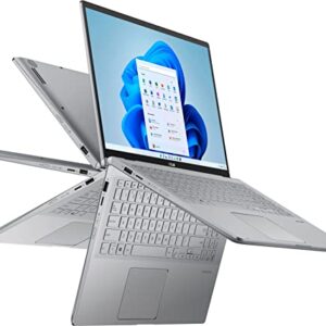 Asus Zenbook Flip 15 2-in-1 Laptop 15.6” FHD IPS Slim bezels Touchscreen AMD Ryzen 5000 Series Octa-core Ryzen 7 5700U (Beat i7-10710U) 8GB RAM 256GB SSD GeForce MX450 2GB Backlit Win11 Silver + Pen