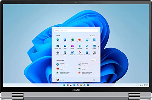 Asus Zenbook Flip 15 2-in-1 Laptop 15.6” FHD IPS Slim bezels Touchscreen AMD Ryzen 5000 Series Octa-core Ryzen 7 5700U (Beat i7-10710U) 8GB RAM 256GB SSD GeForce MX450 2GB Backlit Win11 Silver + Pen