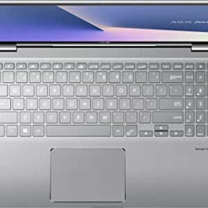 Asus Zenbook Flip 15 2-in-1 Laptop 15.6” FHD IPS Slim bezels Touchscreen AMD Ryzen 5000 Series Octa-core Ryzen 7 5700U (Beat i7-10710U) 8GB RAM 256GB SSD GeForce MX450 2GB Backlit Win11 Silver + Pen