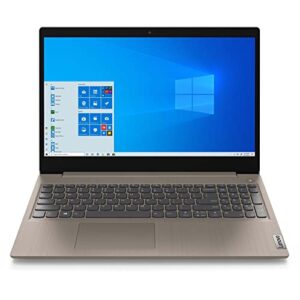 lenovo ideapad 3 15.6” full hd laptop, intel core i3-1115g4, 4gb ram, 128gb ssd, webcam, wi-fi, bluetooth, windows 11 home, almond