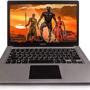 14.1" Full HD Windows Laptop PC (Windows 10, 4GB RAM, Dual Band 5GHz WiFi (2X WiFi Speeds), T90B Pro Model, Lapbook, Intel Quad-Core, USB 3.0, Bluetooth, Laptop Compute (64GB)