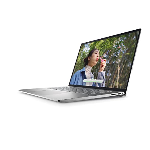 Dell Inspiron 16 5625 Small Thin & Light Portable Laptop - 16 inch FHD+ (1920 x 1200) Display, AMD Ryzen 7 5825U, 16GB DDR4 RAM, 512GB SSD, Radeon Graphics, Bluetooth, Windows 11 Pro - Silver