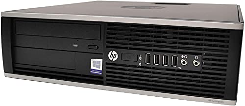 Microsoft Authorized ished- HP Elitedesk PC, Intel i5-3470-3.2 Ghz, 8GB Ram, 500GB Hard Drive, DVD, WiFi, Windows 10 Pro, with 22-inch LCD Panel (Renewed)