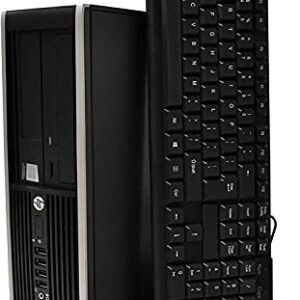 Microsoft Authorized ished- HP Elitedesk PC, Intel i5-3470-3.2 Ghz, 8GB Ram, 500GB Hard Drive, DVD, WiFi, Windows 10 Pro, with 22-inch LCD Panel (Renewed)