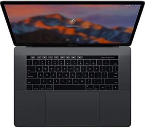 mid 2017 apple macbook pro touch bar with 2.9 ghz quad core i7 (15 inches, 16gb ram, 1tb ssd) space gray (renewed)