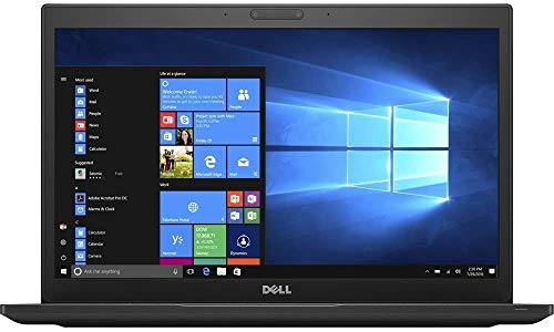 Dell Latitude 7480 Business-Class Laptop - 14.0 inch FHD Display, Intel Core i7-6600U 2.60 GHz, 8GB DDR4 RAM, 128GB M.2 SSD, Webcam, WiFi, SD Card Reader, Windows 10 Pro (Renewed)