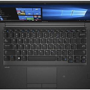 Dell Latitude 7480 Business-Class Laptop - 14.0 inch FHD Display, Intel Core i7-6600U 2.60 GHz, 8GB DDR4 RAM, 128GB M.2 SSD, Webcam, WiFi, SD Card Reader, Windows 10 Pro (Renewed)