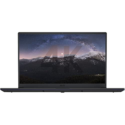 MSI Prestige 15 Thin and Performance Driven Laptop: 15.6" FHD 1080p, Intel Core i5- 155G7, NVIDIA GeForce GTX 1650, 16GB, 512GB SSD, Thunderbolt, WiFi 6E, Win10PRO, Carbon Gray (A11SC-048)