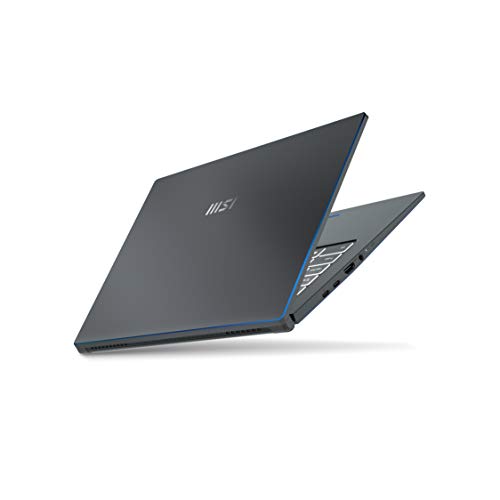 MSI Prestige 15 Thin and Performance Driven Laptop: 15.6" FHD 1080p, Intel Core i5- 155G7, NVIDIA GeForce GTX 1650, 16GB, 512GB SSD, Thunderbolt, WiFi 6E, Win10PRO, Carbon Gray (A11SC-048)