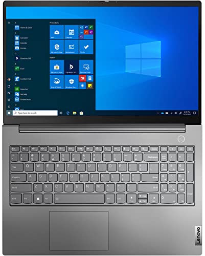 2022 Newest Lenovo ThinkBook 15 G3 ACL 15.6" 60Hz FHD IPS Business Laptop (AMD Ryzen 5 5500U 6-Core, 8GB RAM, 256GB SSD, AMD Radeon, Backlit KB, WiFi 6, BT 5.2, HD Webcam, Win 10 Pro) w/Hub