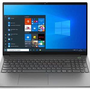 2022 Newest Lenovo ThinkBook 15 G3 ACL 15.6" 60Hz FHD IPS Business Laptop (AMD Ryzen 5 5500U 6-Core, 8GB RAM, 256GB SSD, AMD Radeon, Backlit KB, WiFi 6, BT 5.2, HD Webcam, Win 10 Pro) w/Hub