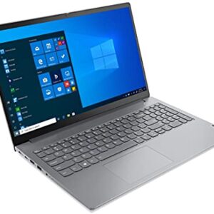 2022 Newest Lenovo ThinkBook 15 G3 ACL 15.6" 60Hz FHD IPS Business Laptop (AMD Ryzen 5 5500U 6-Core, 8GB RAM, 256GB SSD, AMD Radeon, Backlit KB, WiFi 6, BT 5.2, HD Webcam, Win 10 Pro) w/Hub