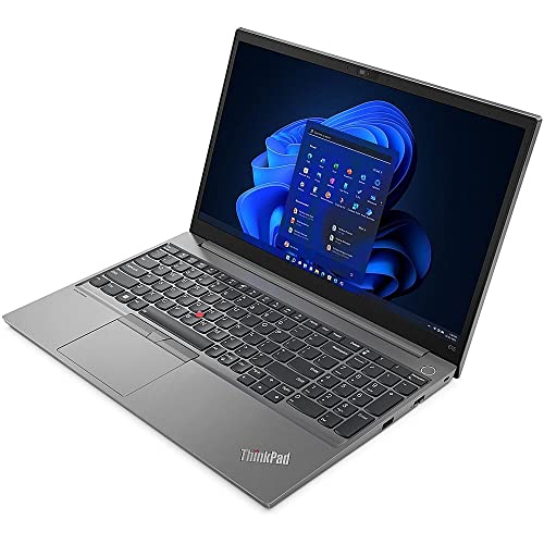 Lenovo 2023 Newest ThinkPad E15 Laptop, 15.6 Inch FHD Display, Intel Core i5-1235U (10 Core), 16GB RAM, 512GB SSD, Intel Iris Xe Graphics, Bluetooth, Windows 10 Pro, Bundle with JAWFOAL USB Webcam