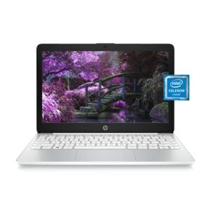 HP Stream 11 Laptop, Intel Celeron N4020, 4 GB RAM, 64 GB Storage, 11.6” HD Anti-Glare Display, Windows 11, Long Battery Life, Thin & Portable, Includes Microsoft 365 (11-ak0040nr, 2021 Diamond White)