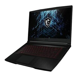 MSI GF63 Thin 3050 Gaming Laptop, 15.6" FHD 144Hz IPS Display, 11th Gen Core i5-11400H, GeForce RTX 3050 4GB, 16GB DDR4 RAM, 1TB PCIe SSD, USB-C, RJ45, WiFi 6, Backlit Keyboard, Win 11