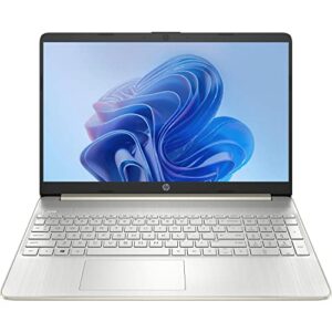 2022 newest hp premium laptop, 15.6″ hd led display, amd dual-core processor, amd radeon graphics, hdmi, usb type-c, long battery life, windows 10 (16gb ram | 1tb ssd, gold)