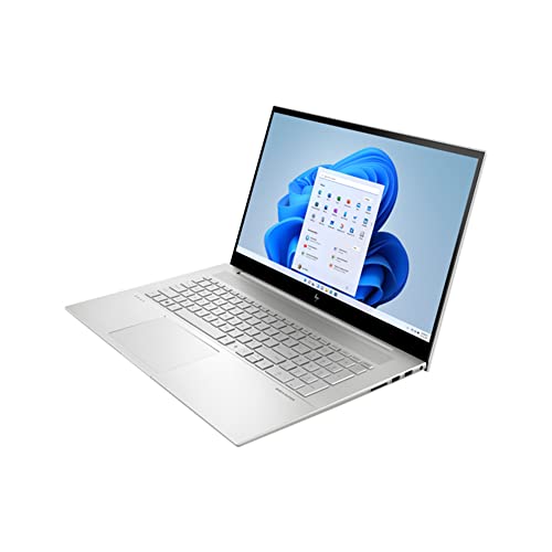2022 HP Envy 17.3" FHD Touchscreen Laptop, Intel Core i7-1165G7, 64GB RAM, 2TB SSD, Backlit Keyboard, Intel Iris Xe Graphics, Fingerprint Reader, Webcam, Windows 11 Pro, Silver, 32GB USB Card