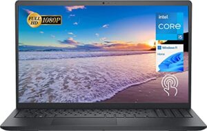 dell newest inspiron 15 3511 laptop, 15.6″ fhd 1080p touchscreen, intel core i5-1135g1, 16gb ram, 256gb + 1tb ssd, hdmi, wifi, windows 11 home, black with 1yr antivirus