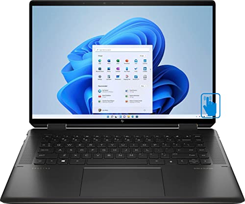 HP Spectre x360 16 Home & Business 2-in-1 Laptop (Intel i7-11390H 4-Core, 16GB RAM, 2TB PCIe SSD, GeForce RTX 3050, 16.0" 60Hz Touch 4K (3840x2400), Active Pen, Win 11 Home) (Renewed)