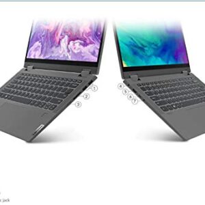 Latest Lenovo IdeaPad Flex 5 15IIL05 2 in 1 Laptop 15.6" FHD (1920 x 1080) IPS Touchscreen Intel 4-Core i7-1065G7 (1.3/3.9 GHz) 16GB DDR4 RAM 1TB PCIe SSD Fingerprint Win 10 Home - Graphite Grey