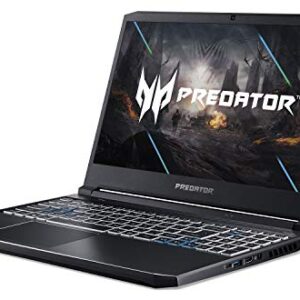 Acer Predator Helios 300 Gaming Laptop, Intel i7-10750H, NVIDIA GeForce RTX 3060 Laptop GPU, 15.6" Full HD 144Hz 3ms IPS Display, 16GB DDR4, 512GB NVMe SSD, WiFi 6, RGB Keyboard, PH315-53-71HN