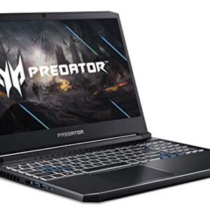 Acer Predator Helios 300 Gaming Laptop, Intel i7-10750H, NVIDIA GeForce RTX 3060 Laptop GPU, 15.6" Full HD 144Hz 3ms IPS Display, 16GB DDR4, 512GB NVMe SSD, WiFi 6, RGB Keyboard, PH315-53-71HN