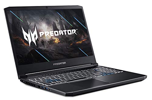 Acer Predator Helios 300 Gaming Laptop, Intel i7-10750H, NVIDIA GeForce RTX 3060 Laptop GPU, 15.6" Full HD 144Hz 3ms IPS Display, 16GB DDR4, 512GB NVMe SSD, WiFi 6, RGB Keyboard, PH315-53-71HN