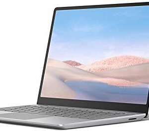 Microsoft Surface Laptop Go 12.4" Touchscreen Laptop PC, Intel Quad-Core i5-1035G1, 4GB RAM, 64GB eMMC, Webcam, Win 10 Pro, Bluetooth, Online Class Ready - Platinum
