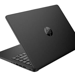 2022 Newest HP Premium 14-inch HD Laptop| Intel Celeron N4020 to 2.8GHz 8GB RAM 64GB SSD| Webcam Bluetooth HDMI USB-C Wi-Fi| Win 11 S with 1 Year MS 365| LIONEYE Bundle| Black