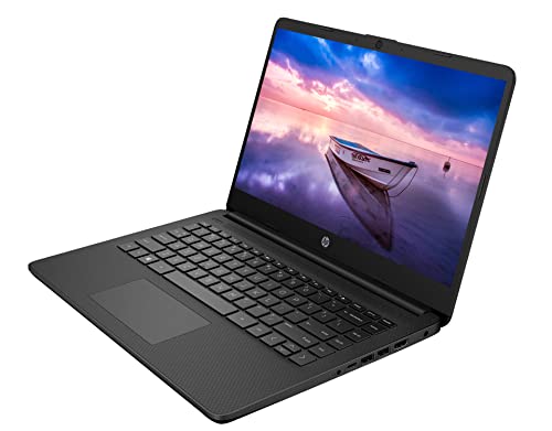 2022 Newest HP Premium 14-inch HD Laptop| Intel Celeron N4020 to 2.8GHz 8GB RAM 64GB SSD| Webcam Bluetooth HDMI USB-C Wi-Fi| Win 11 S with 1 Year MS 365| LIONEYE Bundle| Black