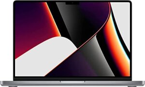 2021 apple macbook pro with apple m1 pro chip (14-inch, 16gb ram, 512gb ssd) – space gray (renewed)