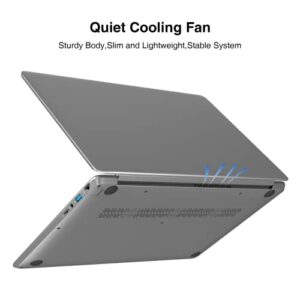 Coolby Laptop Computer Windows 11, 15.6 inch 1920x1080 FHD IPS Display, 12GB RAM / 512GB SSD Notebook PC with Intel Core i3-5005U, Support 2.4G/5G Hz WiFi, RJ45, Type-c Charging, BT4.2