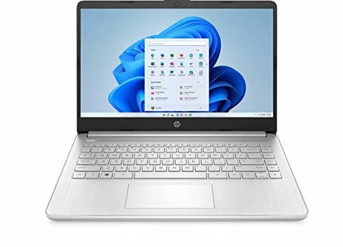 2022 HP 14" HD Touchscreen Laptop, AMD Ryzen 3 3250U Processor, 8GB DDR4 RAM, 128GB SSD, HDMI, Webcam, WiFi, Bluetooth, Windows 11 S, Silver, W/ 2-Week IFT Support