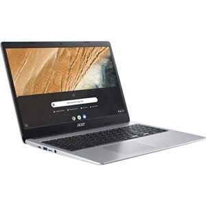 Acer Chromebook 315 Laptop Computer 15.6” HD Display Intel Celeron N4020 Processor(Up to 2.6GHz) 4GB RAM 32GB eMMC + 128GB Card, HD Webcam, WiFi,12+ Hours Battery, Chrome OS | TGCD Bundle