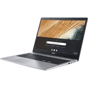 Acer Chromebook 315 Laptop Computer 15.6” HD Display Intel Celeron N4020 Processor(Up to 2.6GHz) 4GB RAM 32GB eMMC + 128GB Card, HD Webcam, WiFi,12+ Hours Battery, Chrome OS | TGCD Bundle