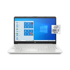 HP 15.6", Core i3-1010, 4GB SDRAM, 128GB SSD, Natural Silver, Windows 10, 15-DW1024