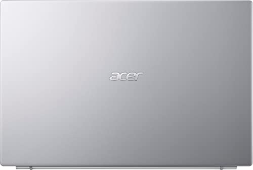 Acer 2022 Newest Aspire 3 Laptop, 17.3 inch HD Display, Intel Core i3-1115G4, 12GB RAM, 512GB SSD, Intel UHD Graphics, Wi-Fi, Windows 11 Home, Silver, Bundle with JAWFOAL