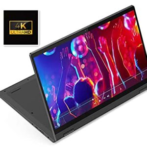 Lenovo Flex 5 2-in-1 Laptop, 15.6" 4K UHD IPS 500nits Touch Display, Intel i7-1165G7, NVIDIA GeForce MX450, 16GB RAM, 1TB PCle SSD, Type-C, Fingerprint, Wi-Fi 6, Win 11 Pro (11th gen | MX450)