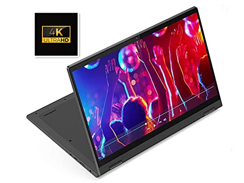 Lenovo Flex 5 2-in-1 Laptop, 15.6" 4K UHD IPS 500nits Touch Display, Intel i7-1165G7, NVIDIA GeForce MX450, 16GB RAM, 1TB PCle SSD, Type-C, Fingerprint, Wi-Fi 6, Win 11 Pro (11th gen | MX450)