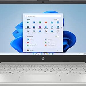 HP 14" HD Business Laptop, AMD Ryzen 3 3250U, 8GB DDR4, 128GB NVMe SSD, HDMI Bluetooth WiFi Webcam, Long Battery Life, Natural Silver, Windows 11 S, YSC Accessory