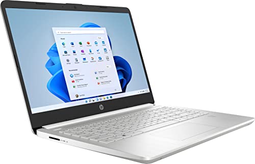 HP 14" HD Business Laptop, AMD Ryzen 3 3250U, 8GB DDR4, 128GB NVMe SSD, HDMI Bluetooth WiFi Webcam, Long Battery Life, Natural Silver, Windows 11 S, YSC Accessory