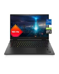 hp omen laptop, intelcore i7-12700h processor, nvidia geforce rtx 3070 ti l dedicated graphics, 16 gb ram memory, windows 11home operating system (17-ck1020nr, shadow black)