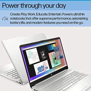 [Windows 11 Pro] HP 15 15.6" HD Business Laptop Computer, 8-Core AMD Ryzen 7 5700U (Beats i7-1180G7), 32GB RAM, 1TB PCIe SSD, Numeric Keypad, Fast Charge, Wi-Fi 6, Bluetooth, Long Battery Life, w/Hub