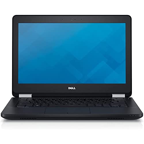 Dell Latitude E5270 Intel Core i7-6600U X2 2.6GHz 8GB 256GB SSD 12.5", Black (Certified Refurbished)